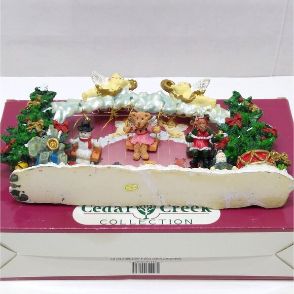 Angel Christmas Swing Cedar Creek Collection by Kirkland Stores Original Box EUC - Picture 9 of 12